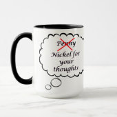 Penny for your thoughts Mug Mok (Links)