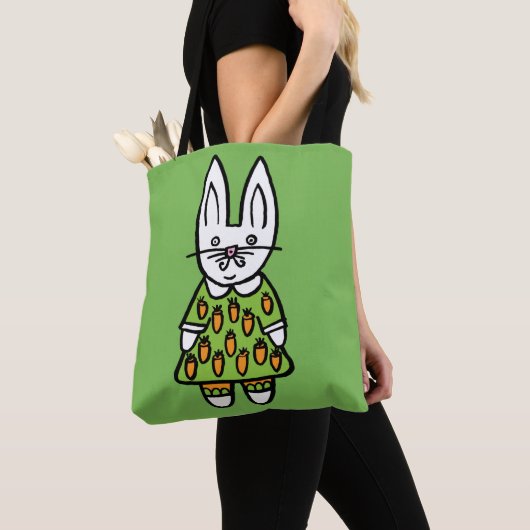 Penny het konijn tote bag (Dichtbij)
