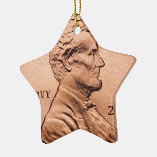 Penny Keramisch Ornament (Links)