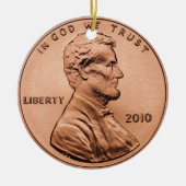 Penny Keramisch Ornament (Voorkant)