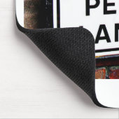 penny lane Liverpool England-teken Muismat (Hoek)