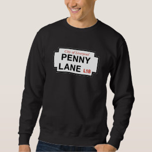 Penny Lane, Street Sign, Liverpool, Verenigd Konin Trui