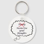 Penny/Nickel Thought Keychain (Voorkant)