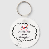 Penny/Nickel Thought Keychain (Achterkant)