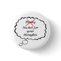 Penny/Nickel Thought Knop