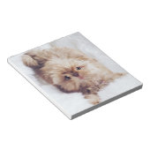 Penny oranje lever Shih Tzu puppy note paper Notitieblok (Schuin)