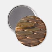 Penny Pennies Munten Geld Magneet (Voorkant / Achterkant)