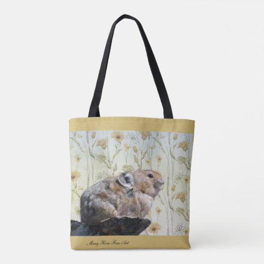 Penny Pika Canvas tas (Achterkant)