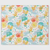 Penny Puddle Duck Cadeaupapier (Vlak)