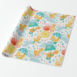 Penny Puddle Duck Cadeaupapier