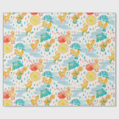 Penny Puddle Duck Cadeaupapier (Vlak)