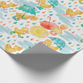 Penny Puddle Duck Cadeaupapier (Hoek)