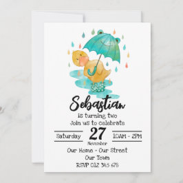 Penny Puddle Duck Kaart