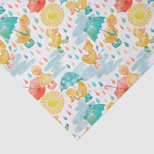 Penny Puddle Duck Tissuepapier (Detail)