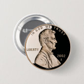 Penny Ronde Button 5,7 Cm (Voorkant /achterkant)