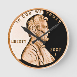 Penny Ronde Klok