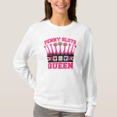 Penny Slots Queen T-shirt (Voorkant)