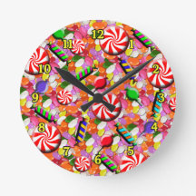 Penny Snoep Wall Clock
