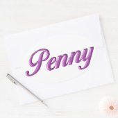 Penny sticker naam (Envelop)