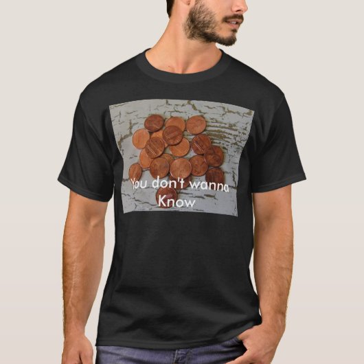 Penny voor je gedachten t-shirt (Voorkant)