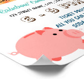 Penny War Flyer bewerkbare Sjabloon Poster (Hoek)