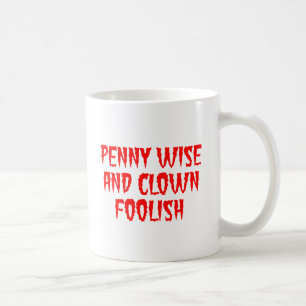 Penny Wise en Clown Dwaas Koffiemok