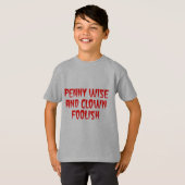 Penny Wise en Clown Foolish T-shirt (Voorkant volledig)