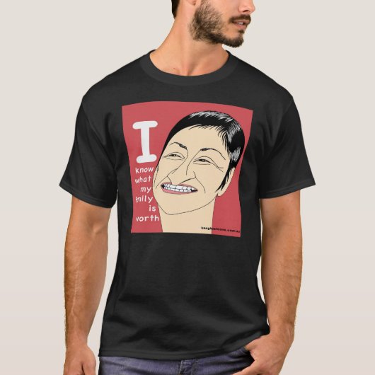Penny Wong van Bruce Keogh - keoghcartoons T-shirt (Voorkant)