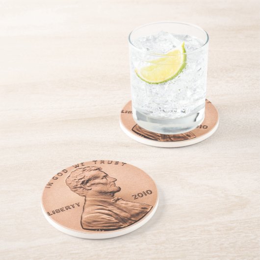 Penny Zandsteen Onderzetter (Zijkant)