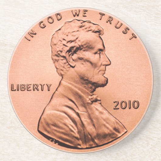 Penny Zandsteen Onderzetter (Voorkant)