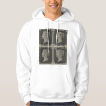Penny Zwart Postzegels Sweatshirt