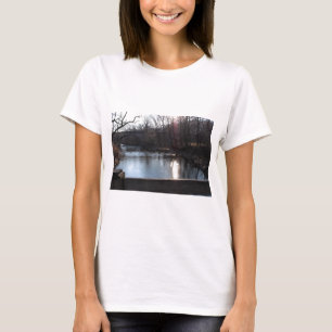 Pennypack Creek in Winter, Philadelphia, PA T-shirt