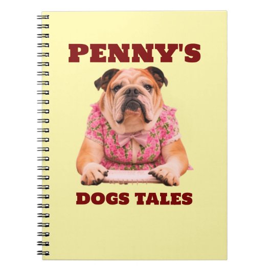 PENNY'S DOG TALES NOTITIEBOEK (Voorkant)