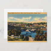  Penobscot, Bangor, Maine Briefkaart (Voorkant / Achterkant)