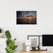 Penobscot Bay Sunset poster - 1 (Thuiskantoor)