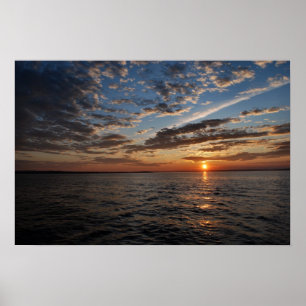 Penobscot Bay Sunset poster - 1