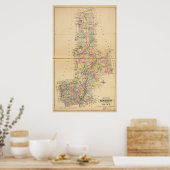 Penobscot Co., Maine Poster (Keuken)