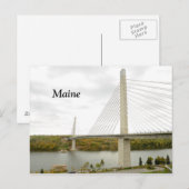 Penobscot Narrows Bridge Briefkaart (Voorkant / Achterkant)