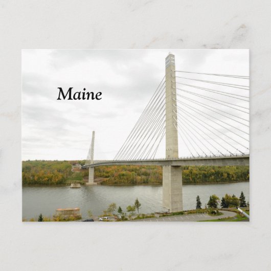 Penobscot Narrows Bridge Briefkaart (Voorkant)
