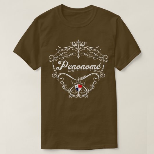 Penonome  ontwerp 1 t-shirt (Design voorkant)