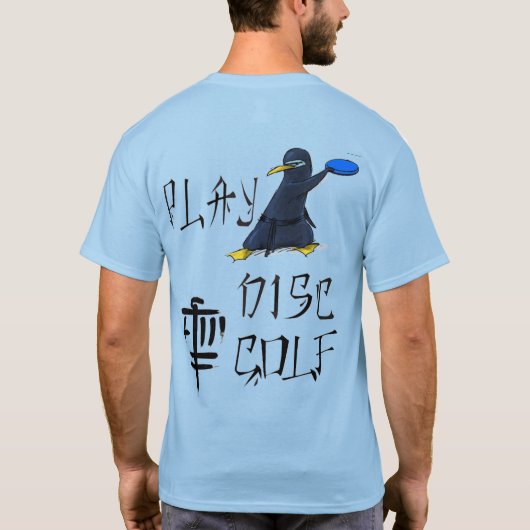 PENQUIN DISK GOLF T SHIRT (Achterkant)