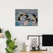 penquin fairyland poster (Thuiskantoor)