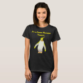 Penquin Merinque Vogels en desserts gaan samen T-shirt (Voorkant volledig)