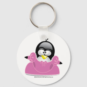 Penquin Princess Sleutelhanger