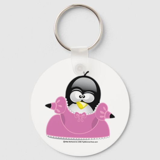 Penquin Princess Sleutelhanger (Voorkant)