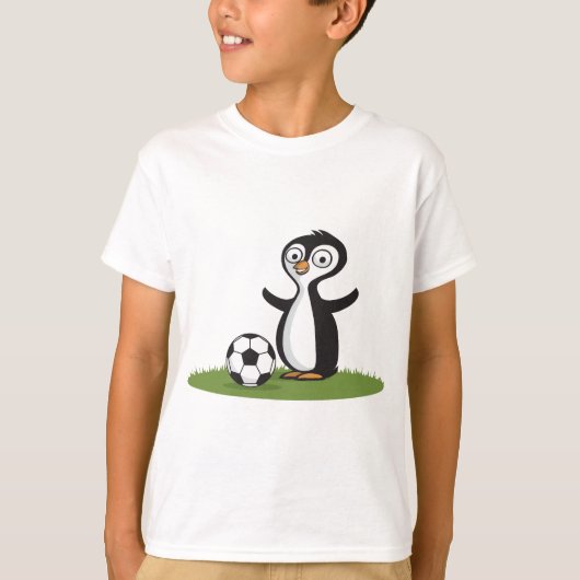 Penquin Soccer T-shirt (Voorkant)