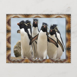 Penquin Walking Briefkaart