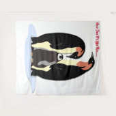 Penquins Tapestry Wandkleed (Voorkant (horizontaal))