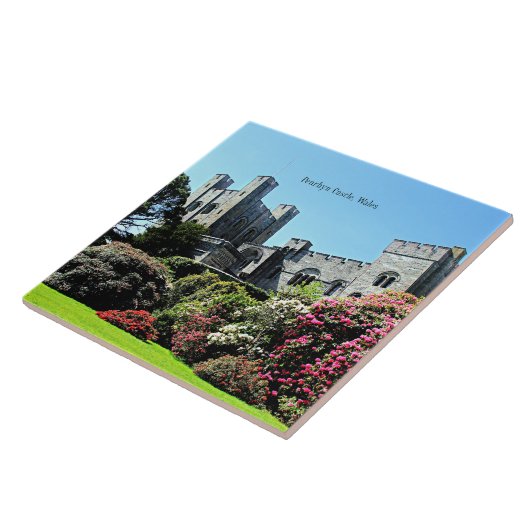 Penrhyn Castle, Wales Tegeltje (Zijkant)