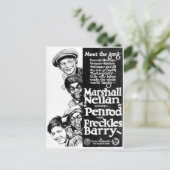 'Penrod' Silent Film Advert uit Briefkaart 1922 (Staand voorkant)